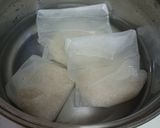 災害時にお茶パックで炊飯する方法作り方2写真