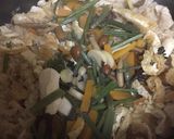 安定旨い＊山菜と鶏肉の炊き込みご飯作り方5写真
