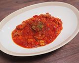 鶏もも肉のトマト煮込み作り方10写真
