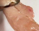 簡単20分◎鶏むね肉のやわらか肉厚ピカタ作り方2写真