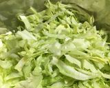 春キャベツのてり鶏丼作り方2写真