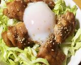 春キャベツのてり鶏丼作り方4写真