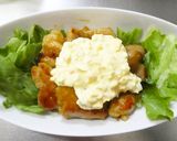 ぷりぷり鶏もも肉の照り焼き～マヨ卵のせ～作り方13写真