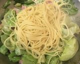 ベーコンとレタスのパスタ作り方16写真