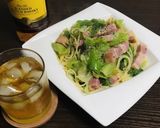 ベーコンとレタスのパスタ作り方18写真
