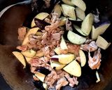ナスと厚揚げの豚味噌炒め作り方10写真