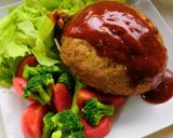 丸ごとカマンベールinハンバーグ♪作り方8写真