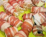 テリヤキ豚バラ野菜巻き作り方1写真