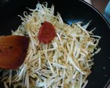 梅茶漬けでもやし炒め作り方4写真