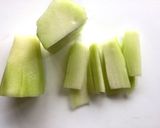 ブロッコリー茎のお味噌汁作り方4写真