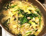♡野菜炒め丼♡簡単温玉乗せ♪作り方6写真