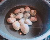 あさりとブロッコリーのローズマリー焼き作り方1写真