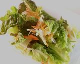 鶏肉のトストサラダ作り方2写真