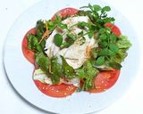 鶏肉のトストサラダ作り方5写真
