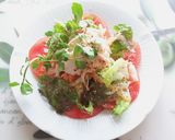 鶏肉のトストサラダ作り方6写真