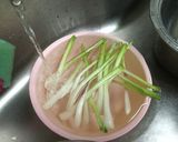 わけぎのキムチ&塩昆布和え作り方6写真