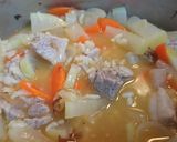 豚肩ロースと春野菜の雑炊風煮込み作り方7写真