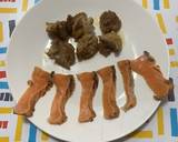 スパイシーチキンと炙りサーモン作り方3写真