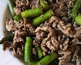 牛肉とアスパラのスパイス炒め❗️作り方5写真