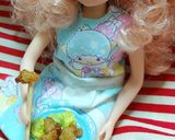 リカちゃんサイズ♡鳥の唐揚げꕤ*.ﾟ作り方8写真