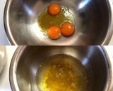 卵使い切り☆はちみつシフォンケーキ作り方1写真