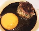 鴨つくねバルサミコ酢&生卵作り方6写真