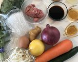 パクチーサラダ作り方1写真