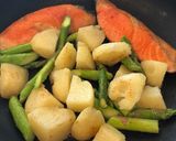 鮭のレモンクリームソース煮作り方6写真