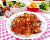 ほうれん草とベーコンのクリームパスタ作り方18写真