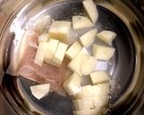 新じゃがと新たまのお味噌汁作り方1写真
