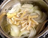 新じゃがと新たまのお味噌汁作り方3写真