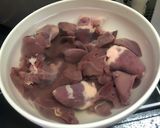 鶏レバーの甘辛煮作り方2写真