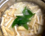 新じゃがと新たまのお味噌汁作り方5写真
