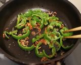 お弁当に♪ピーマンと小エビの白だし炒め作り方4写真