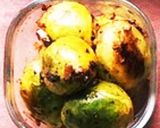 芽キャベツのガーリックマヨ作り方6写真