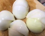 新玉ねぎの焼き浸し作り方1写真