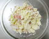 おから胡麻マヨサラダ～カニカマ春キャベツ作り方4写真