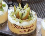 Fresh♡キウィ果汁のロールケーキ作り方33写真