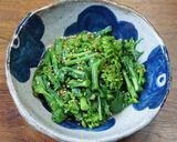 菜の花の辛子和え作り方4写真