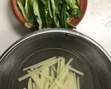 ピーマンとじゃが芋のカレー炒め作り方2写真