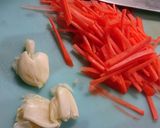 ボッタルガのにんじんパスタ作り方3写真