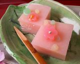 *甘酒と塩漬け桜*冷菓子/黒蜜をかけて作り方9写真