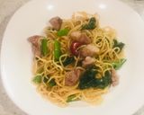 沙茶羊肉炒麺(ラム焼きそば)作り方6写真