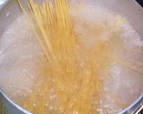 なめことオクラの卵スパゲティ☆和風ポン酢作り方7写真