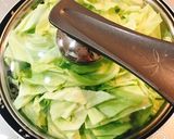 春キャベツ♡えのき♡豚肉のオイマヨ卵炒め作り方5写真