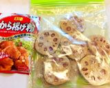 我が家のれんこんのはさみ揚げ *☻*作り方6写真