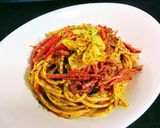 ボッタルガのにんじんパスタ作り方12写真