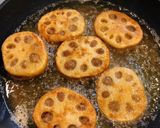 我が家のれんこんのはさみ揚げ *☻*作り方8写真