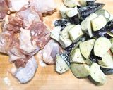 鶏肉と茄子の甘酢餡作り方3写真