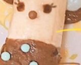 冷凍チョコバナナアイスꕤミッキーマウス♡作り方7写真